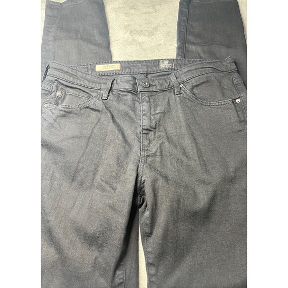 Adriano Goldschmied The Prima Mid Rise Cigarette Women’s Black Jeans Size 30R‎ - Picture 2 of 11